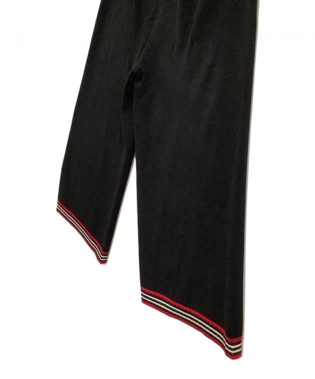 中古・古着通販】GUCCI (グッチ) パンツ ブラック×レッド サイズ:M