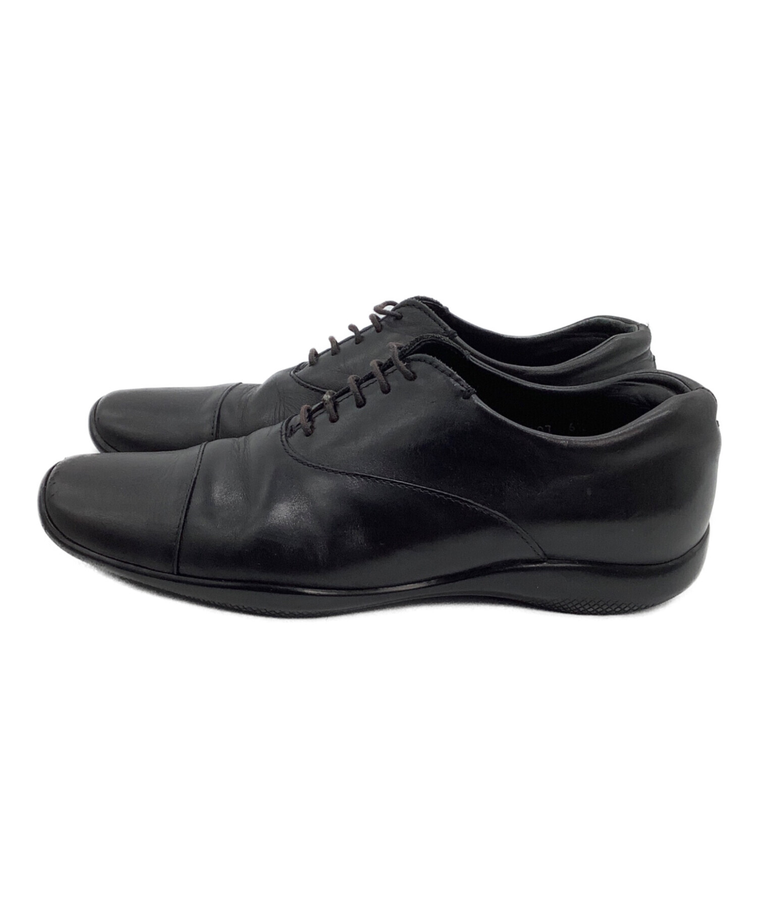 中古・古着通販】PRADA SPORTS (プラダスポーツ) ローファー ブラック 