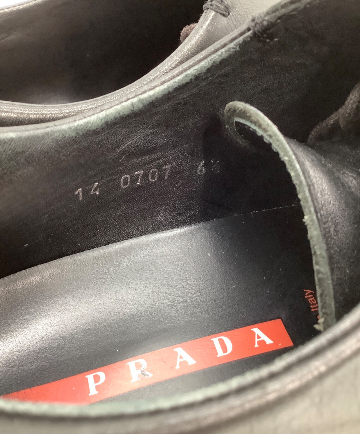 中古・古着通販】PRADA SPORTS (プラダスポーツ) ローファー ブラック