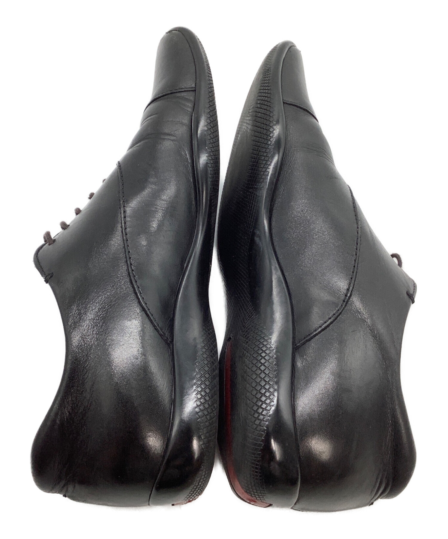 中古・古着通販】PRADA SPORTS (プラダスポーツ) ローファー ブラック 