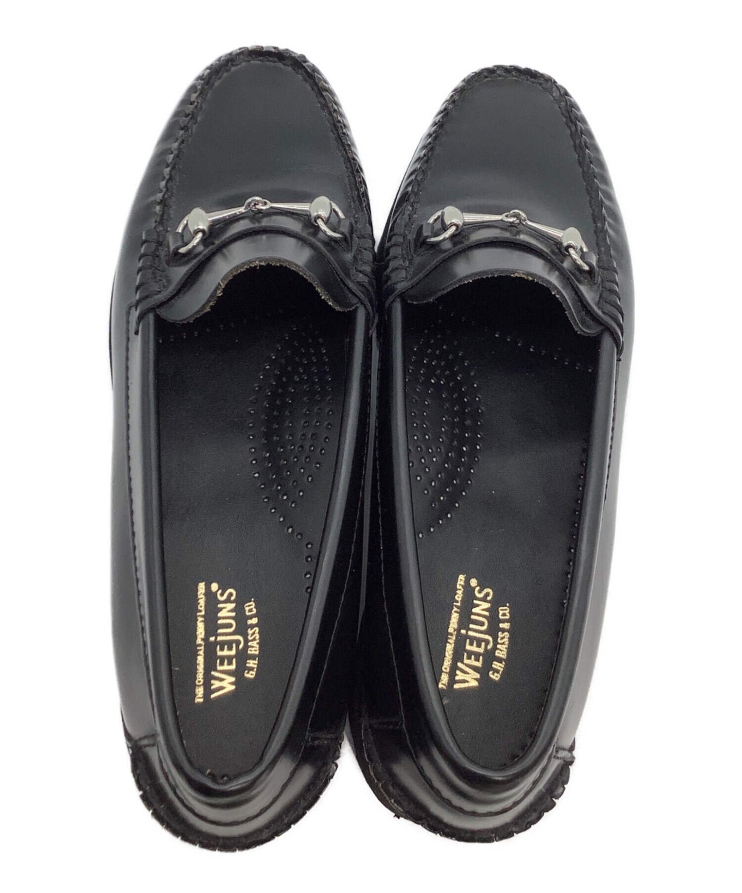 ダ*ダ様 G.H. Bass & Co. Weejuns ビットローファー ブラ 中古・古着通販】G.H.BASS (ジーエイチバス) ビットローファー WEEJUN