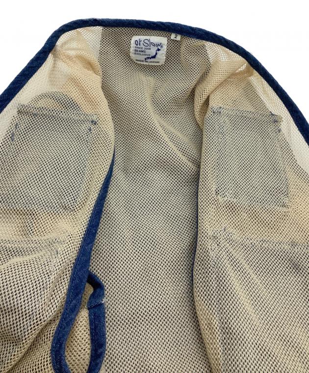 中古・古着通販】orSlow (オアスロウ) デニムメッシュベスト