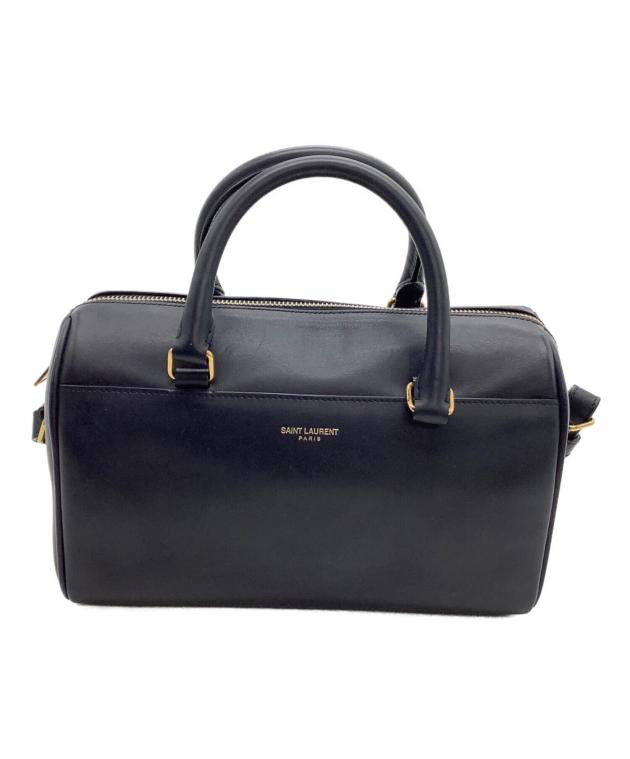 SAINT LAURENT PARIS ハンドバッグ ネイビー 中古・古着通販】Saint Laurent Paris (サンローランパリ) バッグ