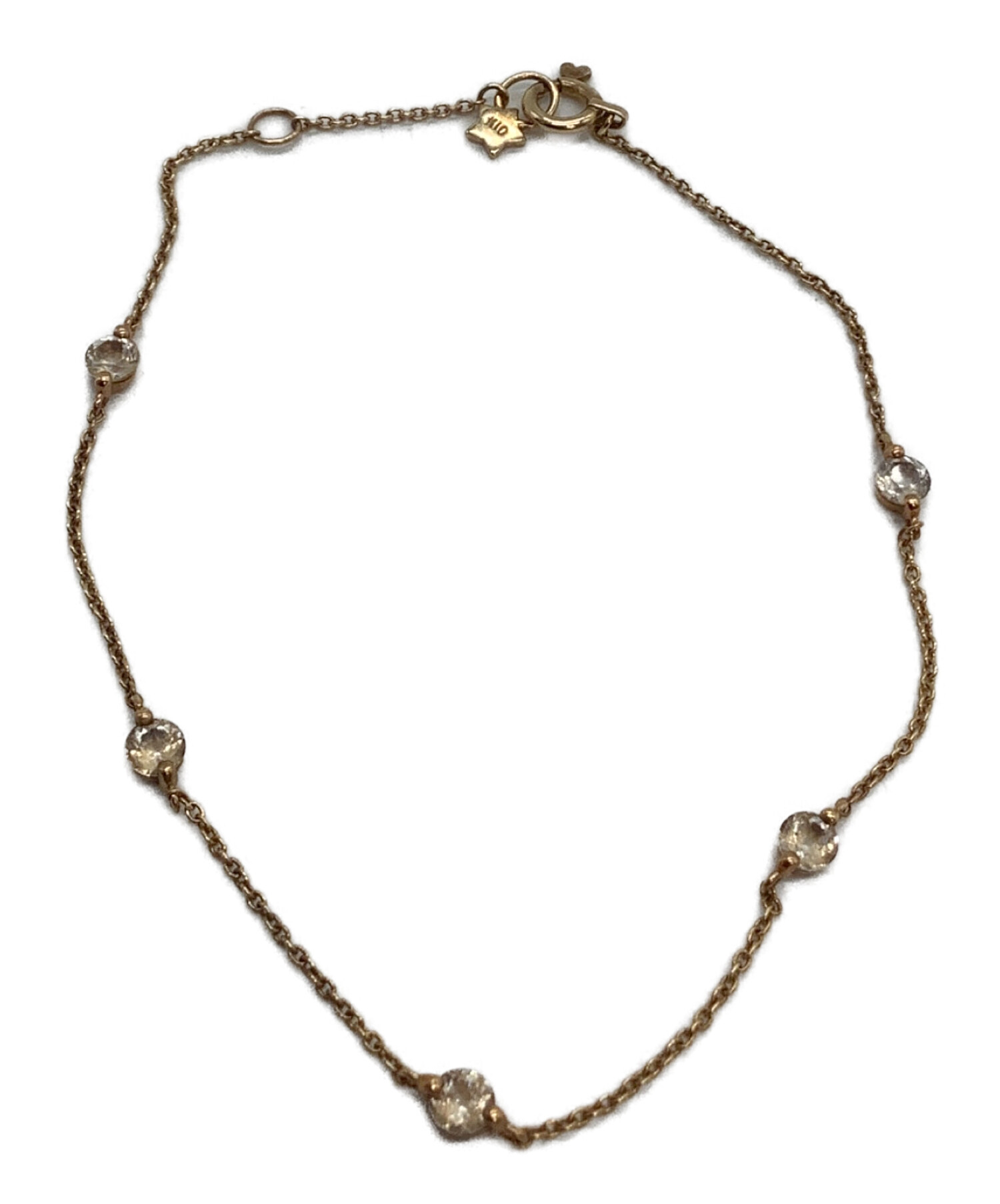 10金 ブレスレット スタージュエリー 中古 箱あり 中古・古着通販】STAR JEWELRY (スタージュエリー) ブランドジュエリー