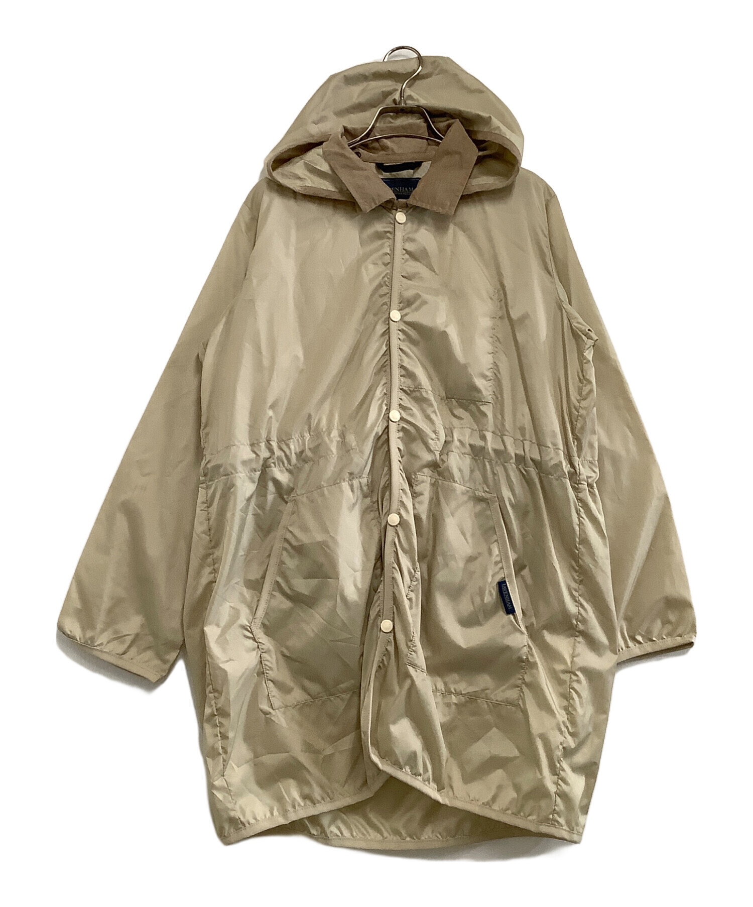 LAVENHAM ベージュ ライナー付コート 中古・古着通販】LAVENHAM (ラベンハム) ナイロンコート ベージュ