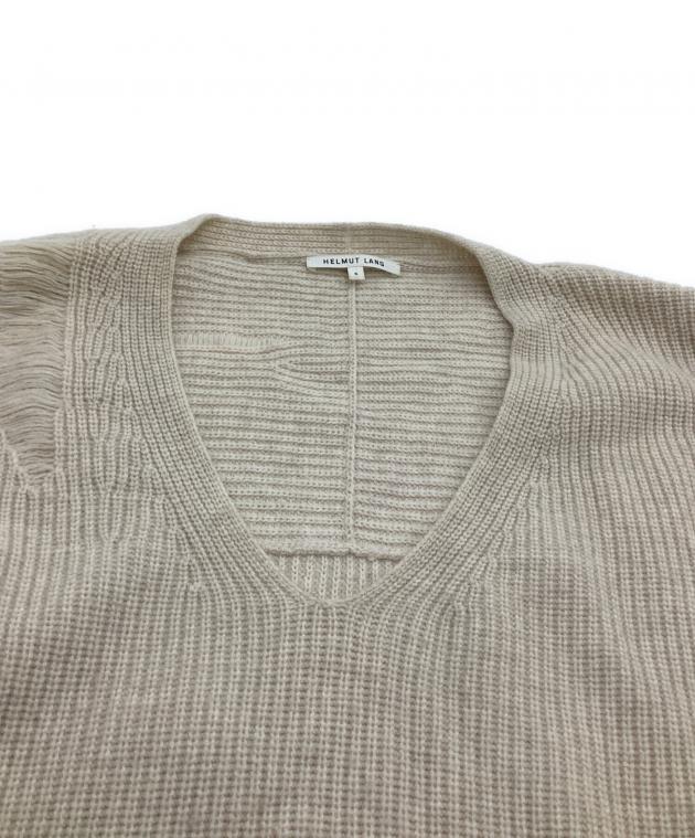 中古・古着通販】HELMUT LANG (ヘルムートラング) 厚手ニット ベージュ