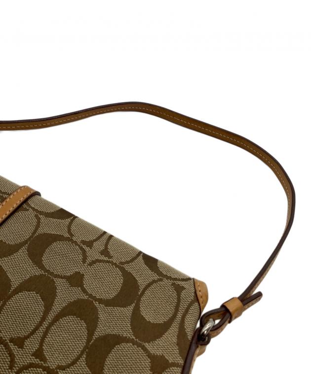 中古・古着通販】COACH (コーチ) ワンショルダーバッグ シグネチャー