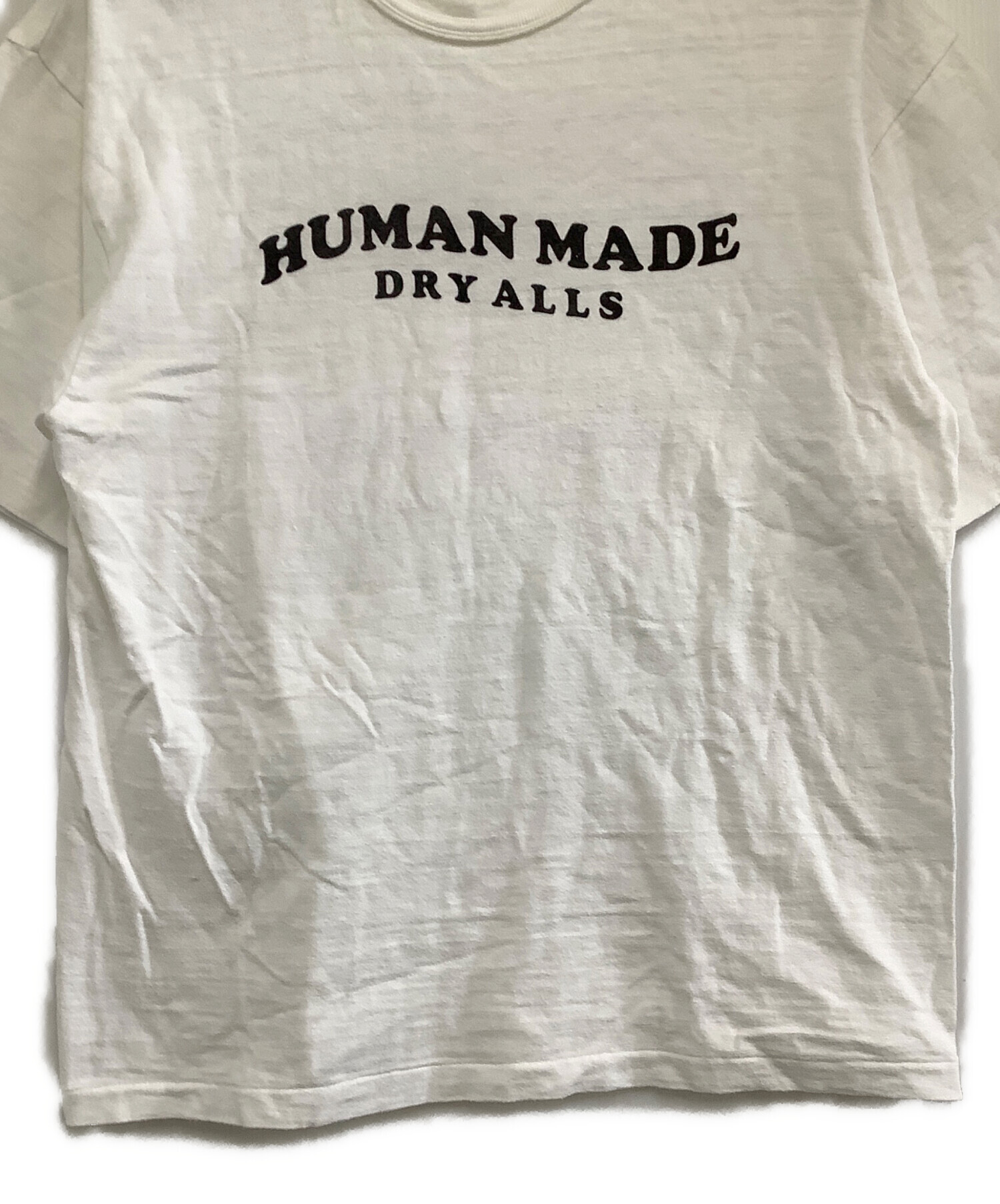 中古・古着通販】HUMAN MADE (ヒューマンメイド) 半袖Tシャツ ホワイト 