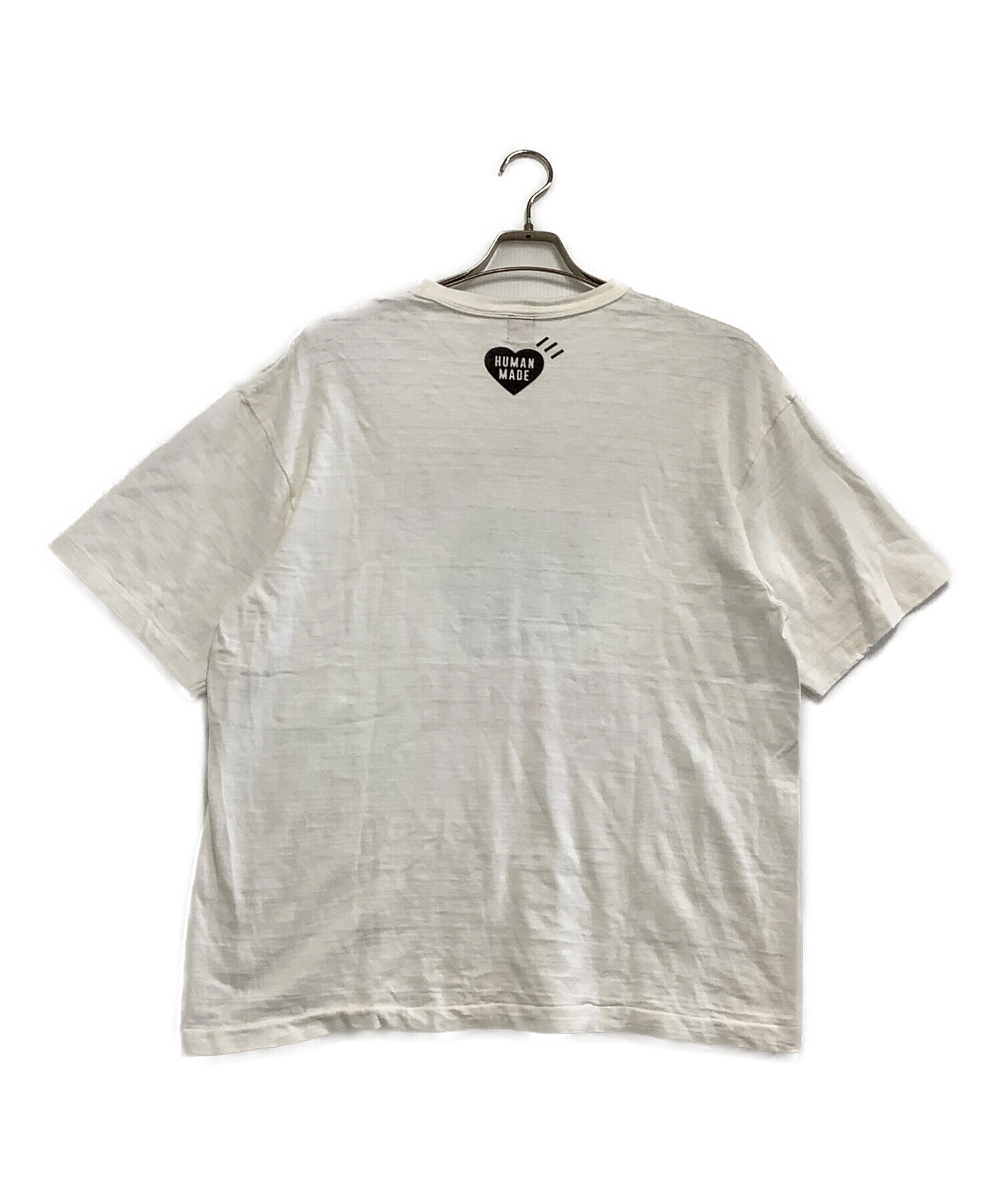 中古・古着通販】HUMAN MADE (ヒューマンメイド) 半袖Tシャツ ホワイト