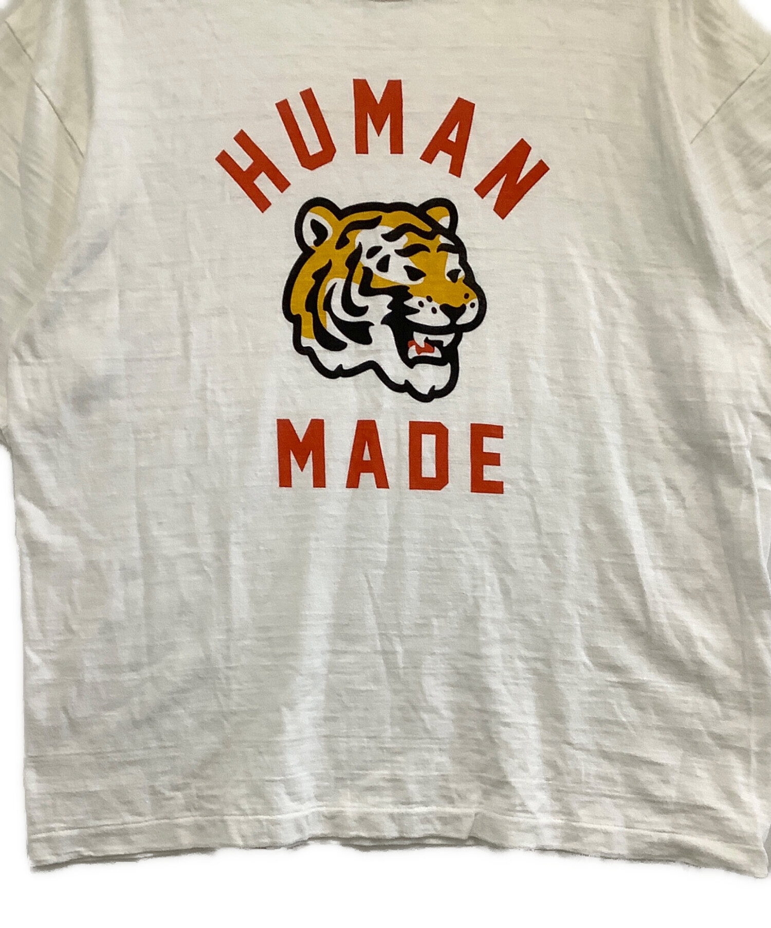 中古・古着通販】HUMAN MADE (ヒューマンメイド) 半袖Tシャツ ホワイト