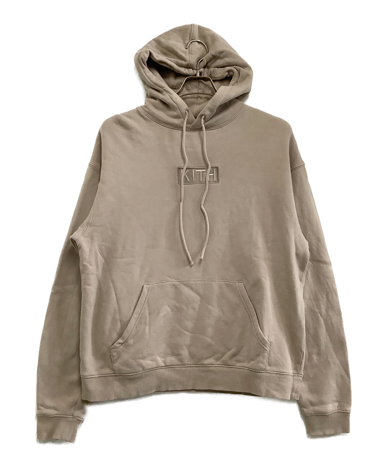 kith パーカー　ベージュ 中古・古着通販】KITH (キス) パーカー ベージュ サイズ:M｜ブランド