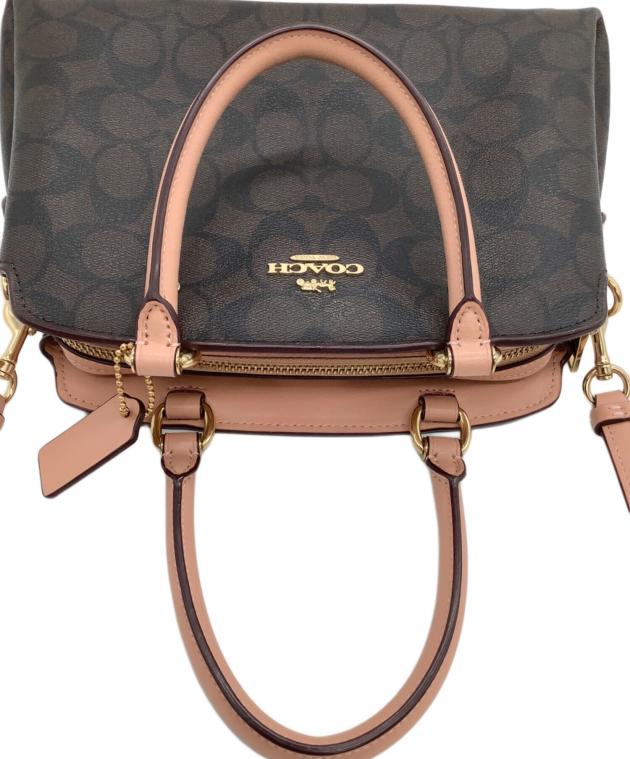 中古・古着通販】COACH (コーチ) ショルダーバッグ シグネチャー