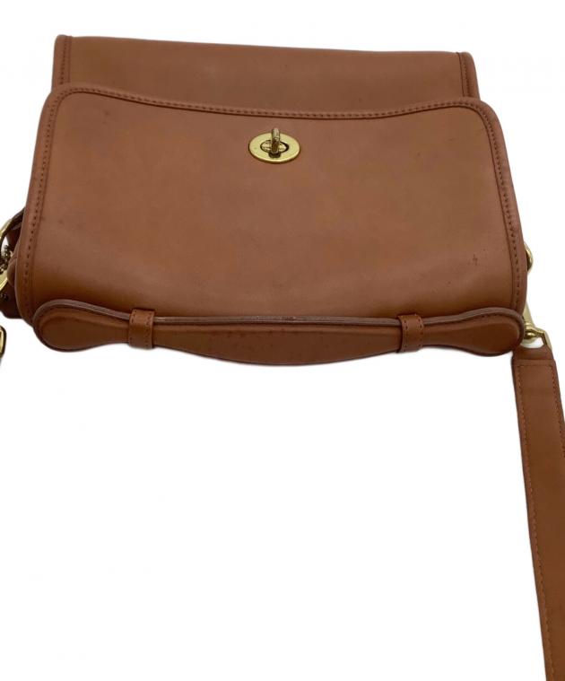 中古・古着通販】COACH (コーチ) レザーショルダーバッグ OLD COACH