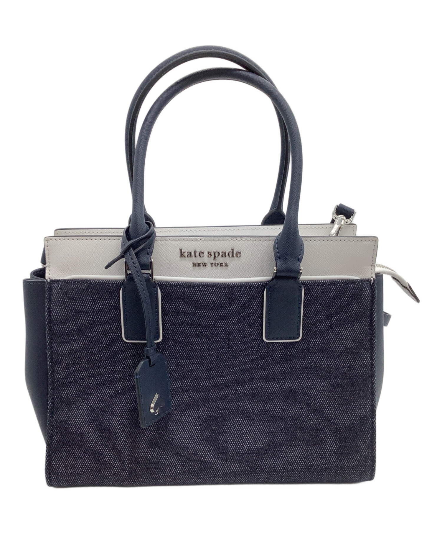 中古・古着通販】Kate Spade (ケイトスペード) 2WAYバッグ インディゴ