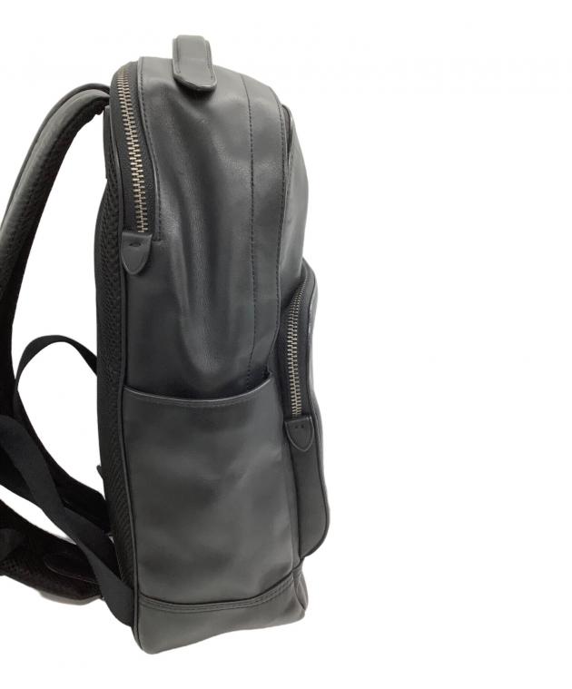 COACH コーチ リュック グラハム 2層式 A4収納可能 PC収納可能 黒 中古・古着通販】COACH (コーチ) リュック グラハム バックパック