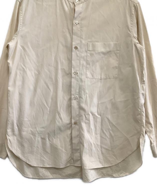 AURALEE クリーム色 長袖シャツ 新品 中古・古着通販】AURALEE (オーラリー) 長袖シャツ ASHED FINX TWILL