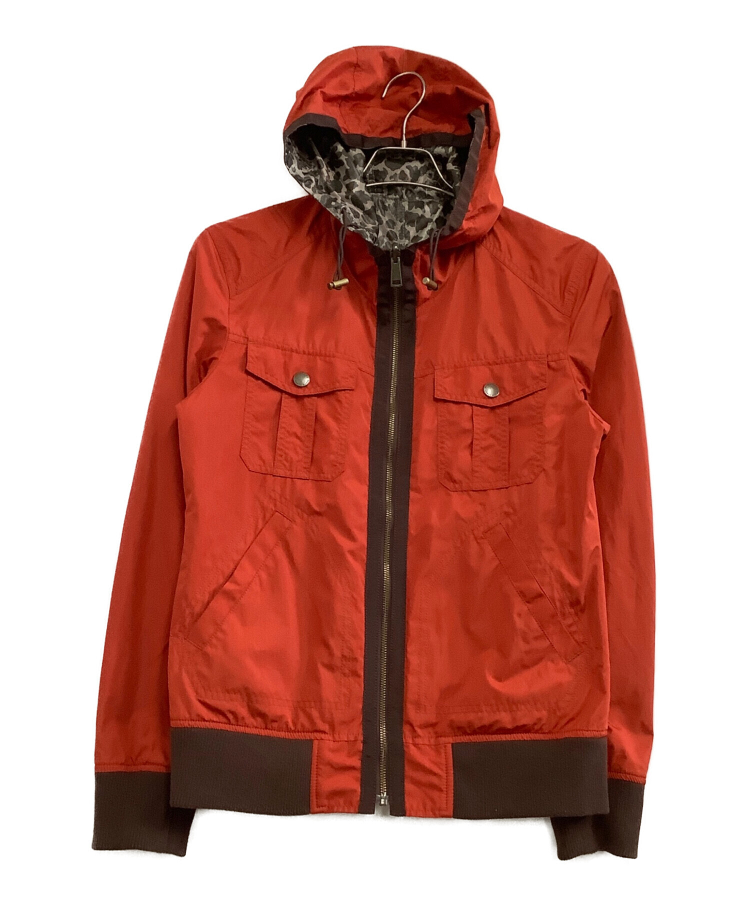 バーバリーブラックレーベル ナイロンジャケット マウンテンパーカー L 中古・古着通販】BURBERRY BLACK LABEL (バーバリーブラックレーベル
