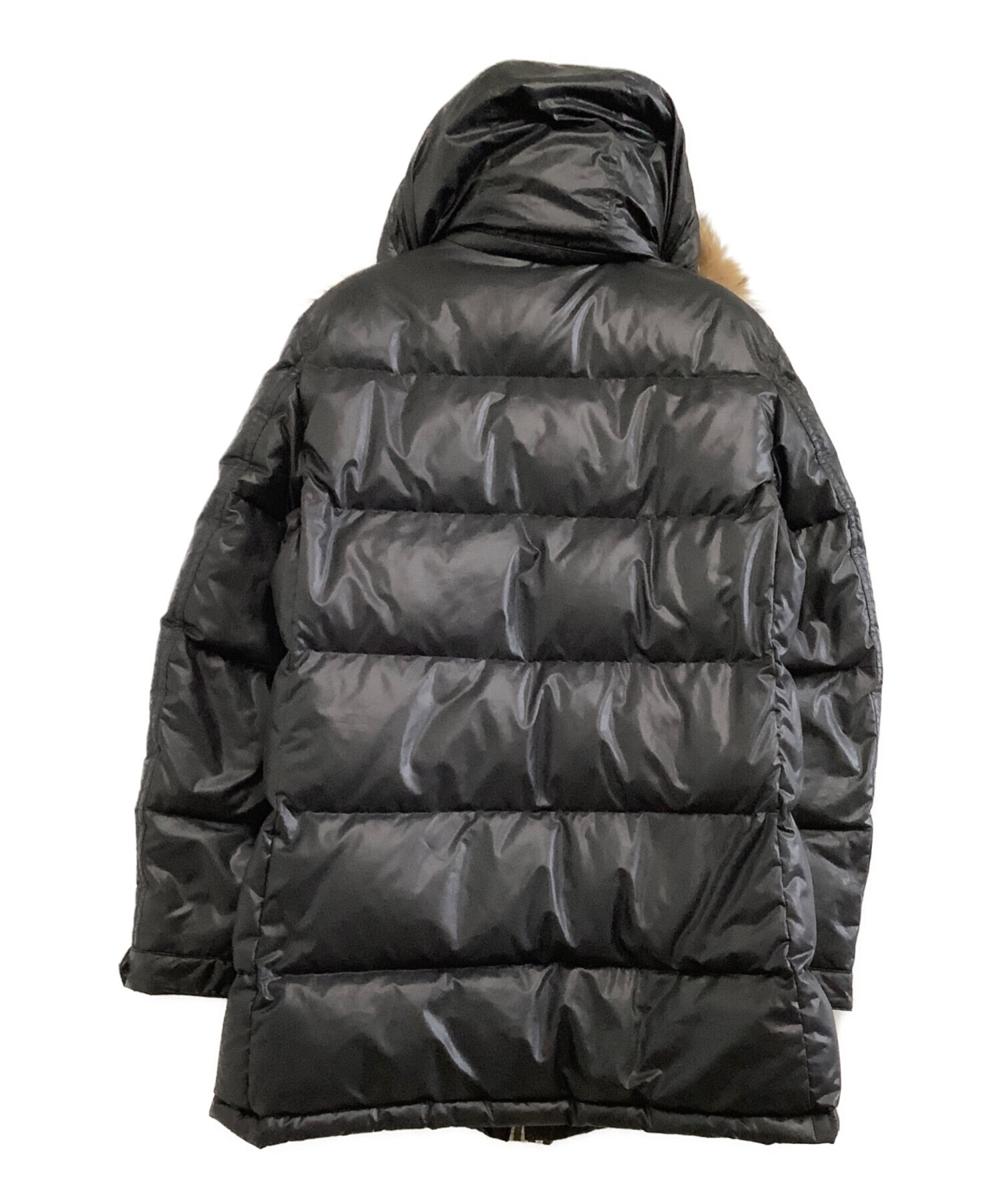 BURBERRY BLACK LABEL ブラウン ダウンジャケット M 中古・古着通販】BURBERRY BLACK LABEL (バーバリーブラックレーベル