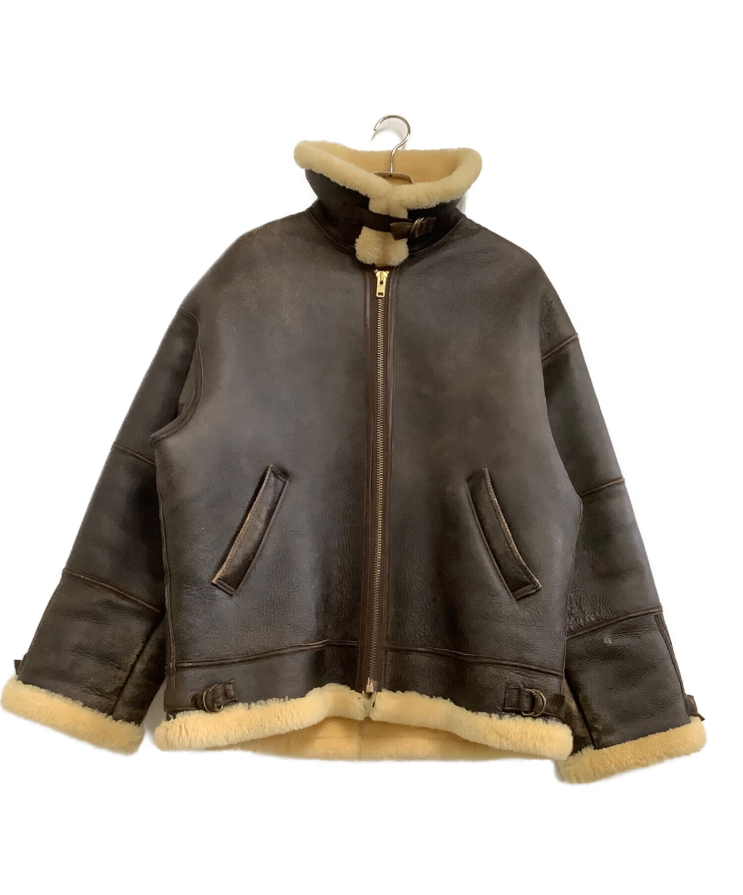 中古・古着通販】B-3 (ビー3) B-3ジャケット ブラウン サイズ:L