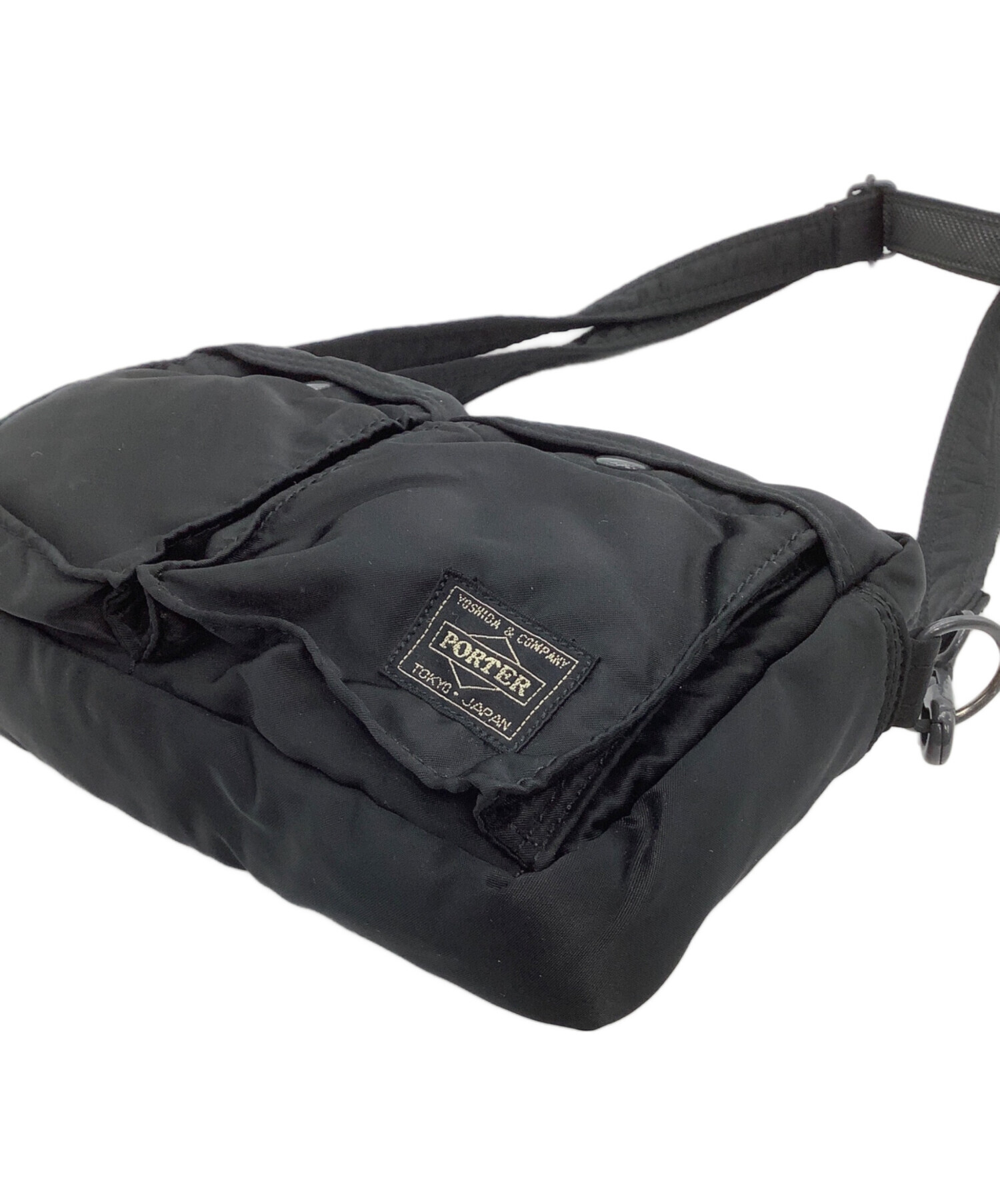 中古・古着通販】PORTER (ポーター) ミニショルダーバッグ タンカー