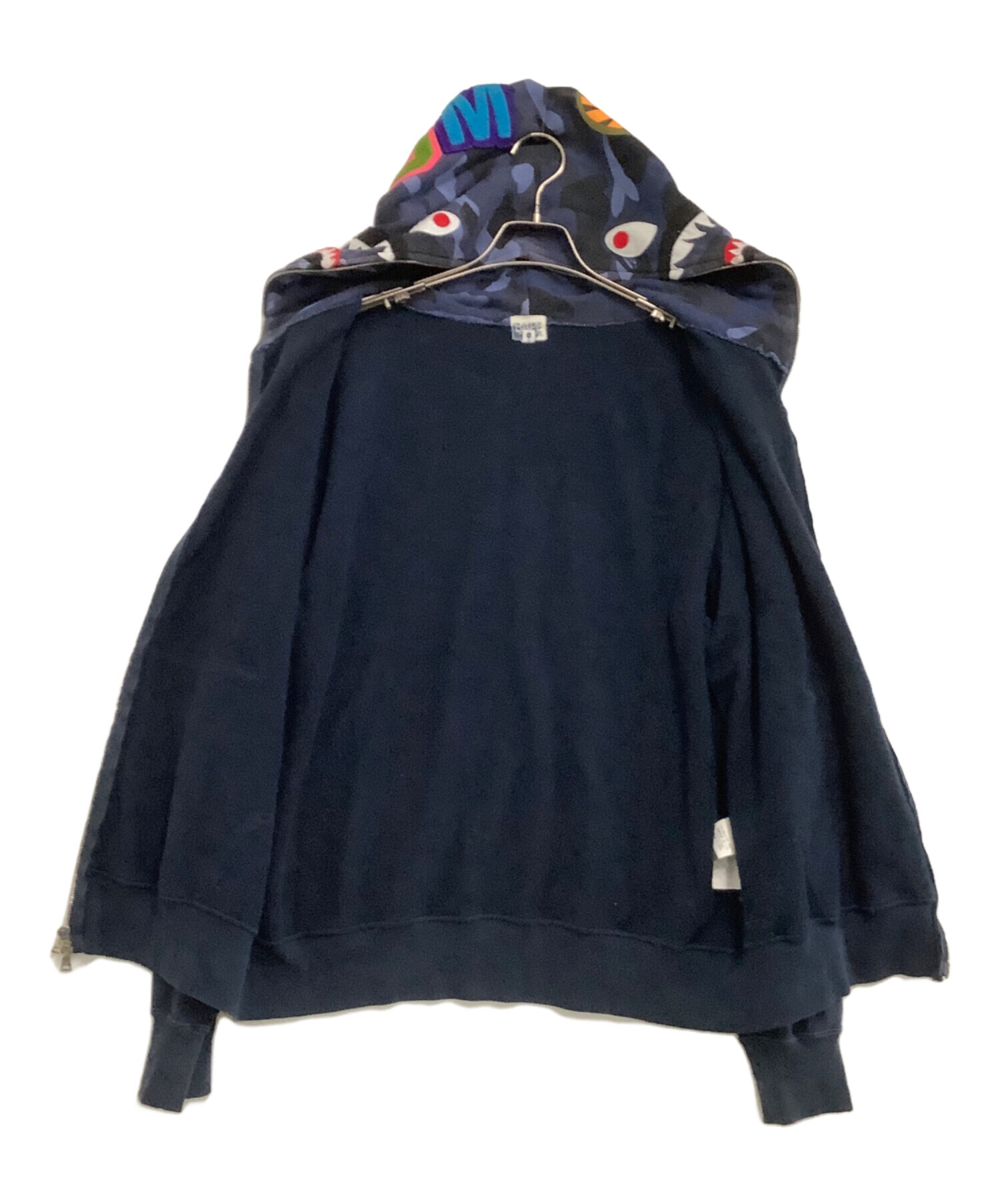 A BATHING APE エイプ90s初期タグ フルジップパーカー 中古・古着通販】A BATHING APE (アベイシングエイプ) ジップパーカー