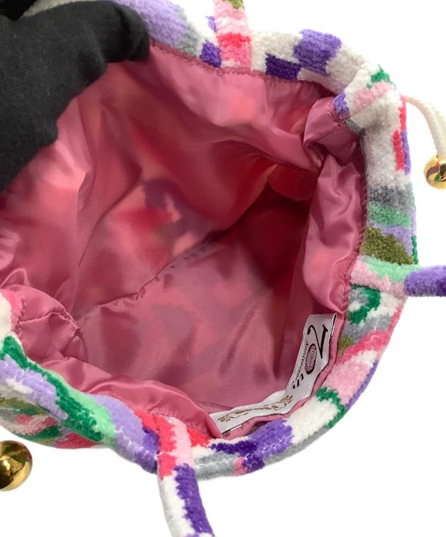 未使用級 FEILER 70周年 フリンジ チャーム付き 2way ハンドバッグ 中古・古着通販】FEILER (フェイラー) ハンドバッグ 70周年記念