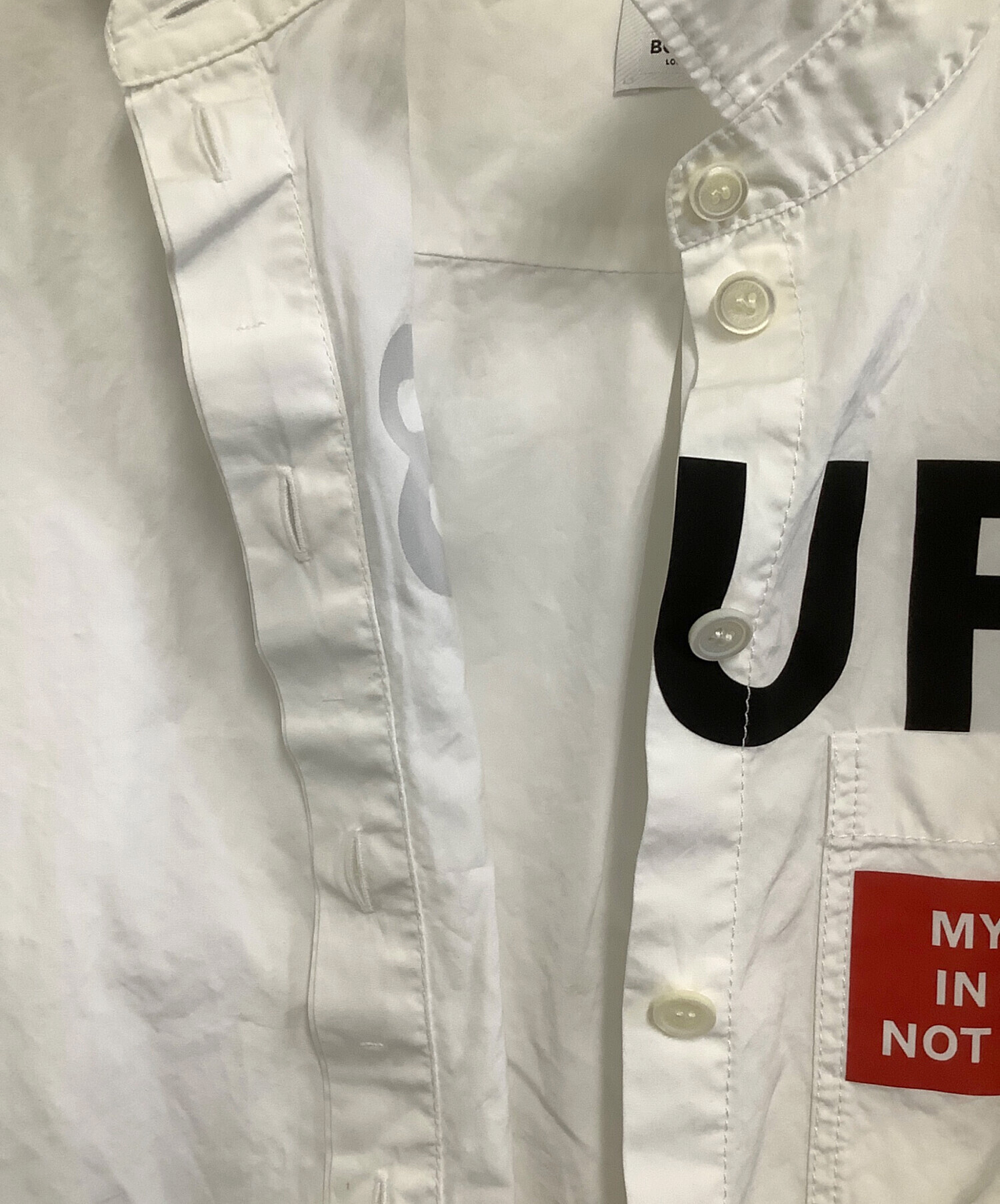 中古・古着通販】BURBERRY (バーバリー) ホースフェリープリントシャツ