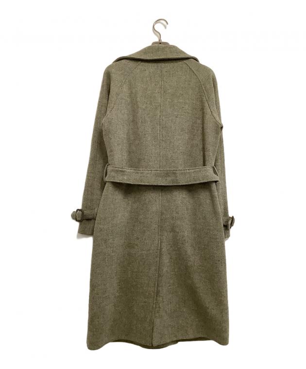 【古着】ツイード コート 中古・古着通販】Harris Tweed (ハリスツイード) ステンカラーコート