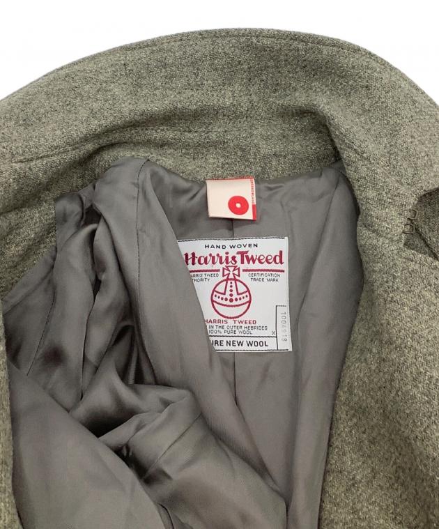 中古・古着通販】Harris Tweed (ハリスツイード) ステンカラーコート
