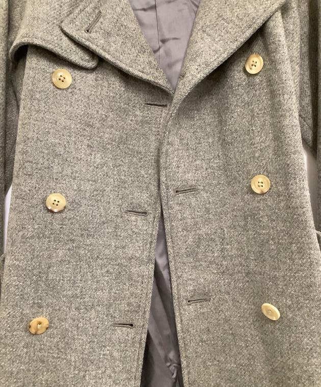 【古着】ツイード コート 中古・古着通販】Harris Tweed (ハリスツイード) ステンカラーコート