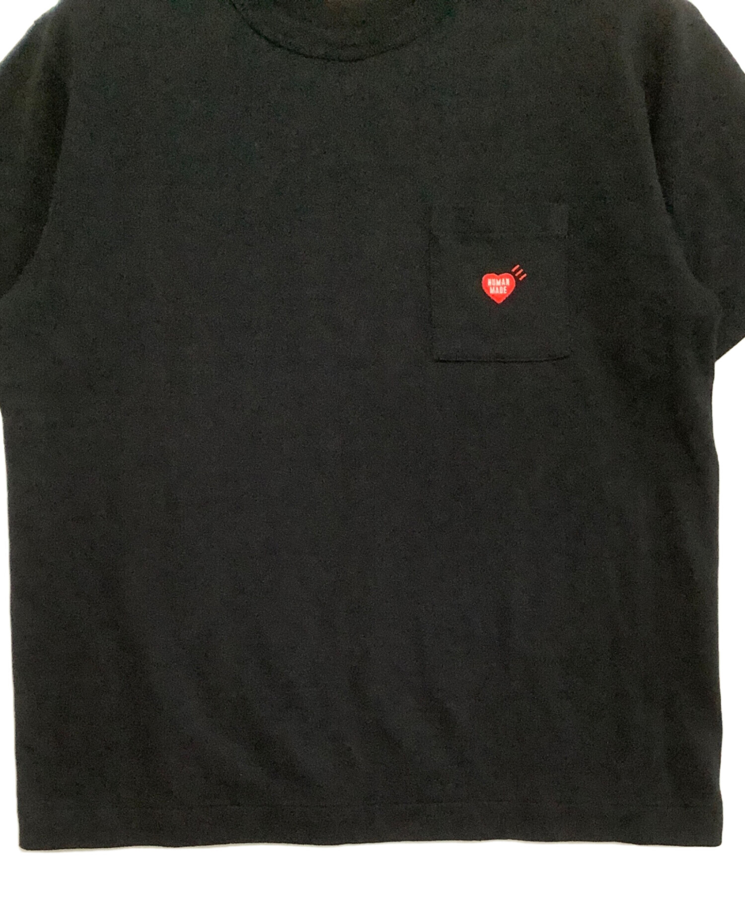 中古・古着通販】HUMAN MADE (ヒューマンメイド) 半袖Tシャツ ブラック