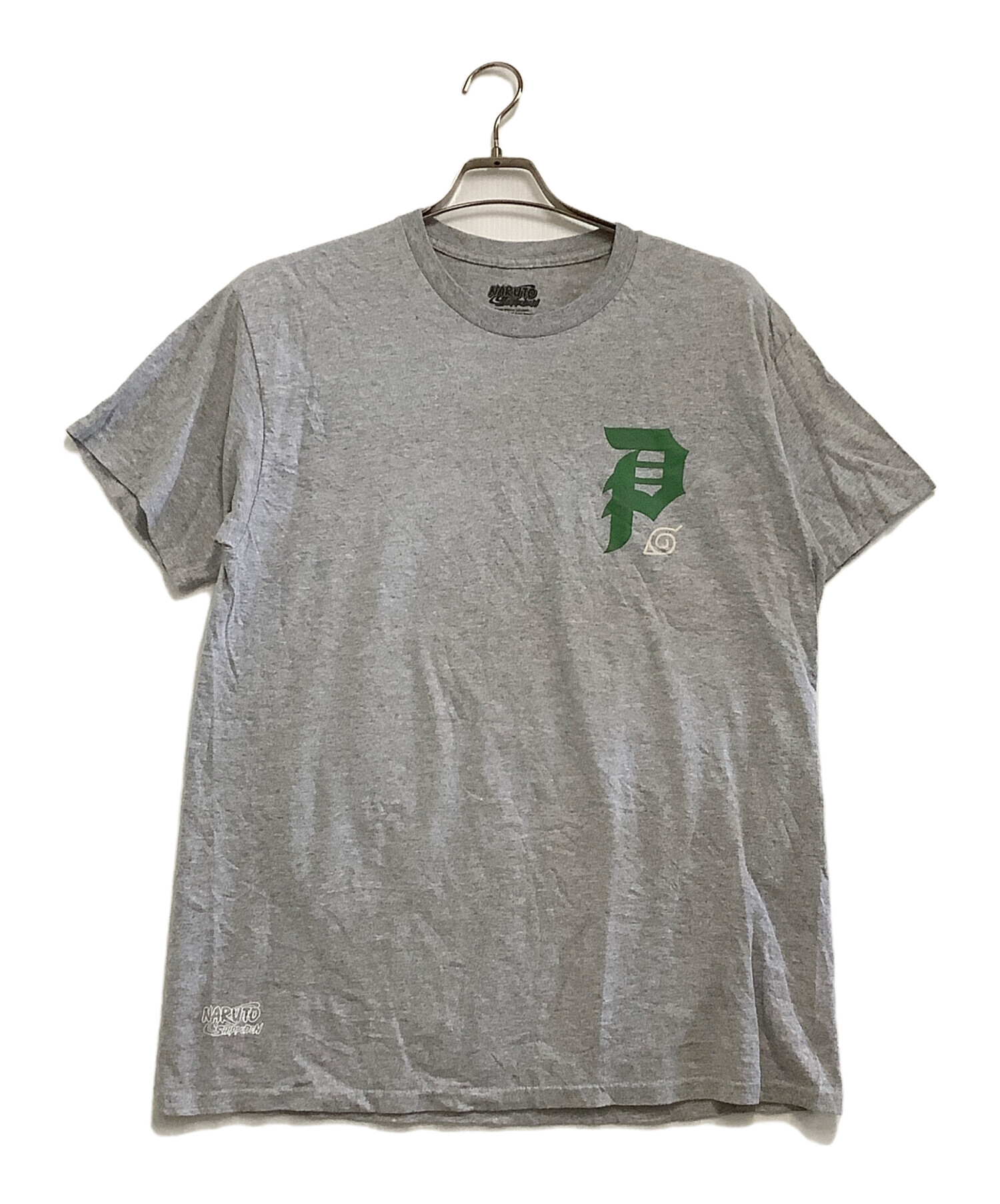 中古・古着通販】NARUTO (ナルト) 半袖Tシャツ ミナト/古着 グレー