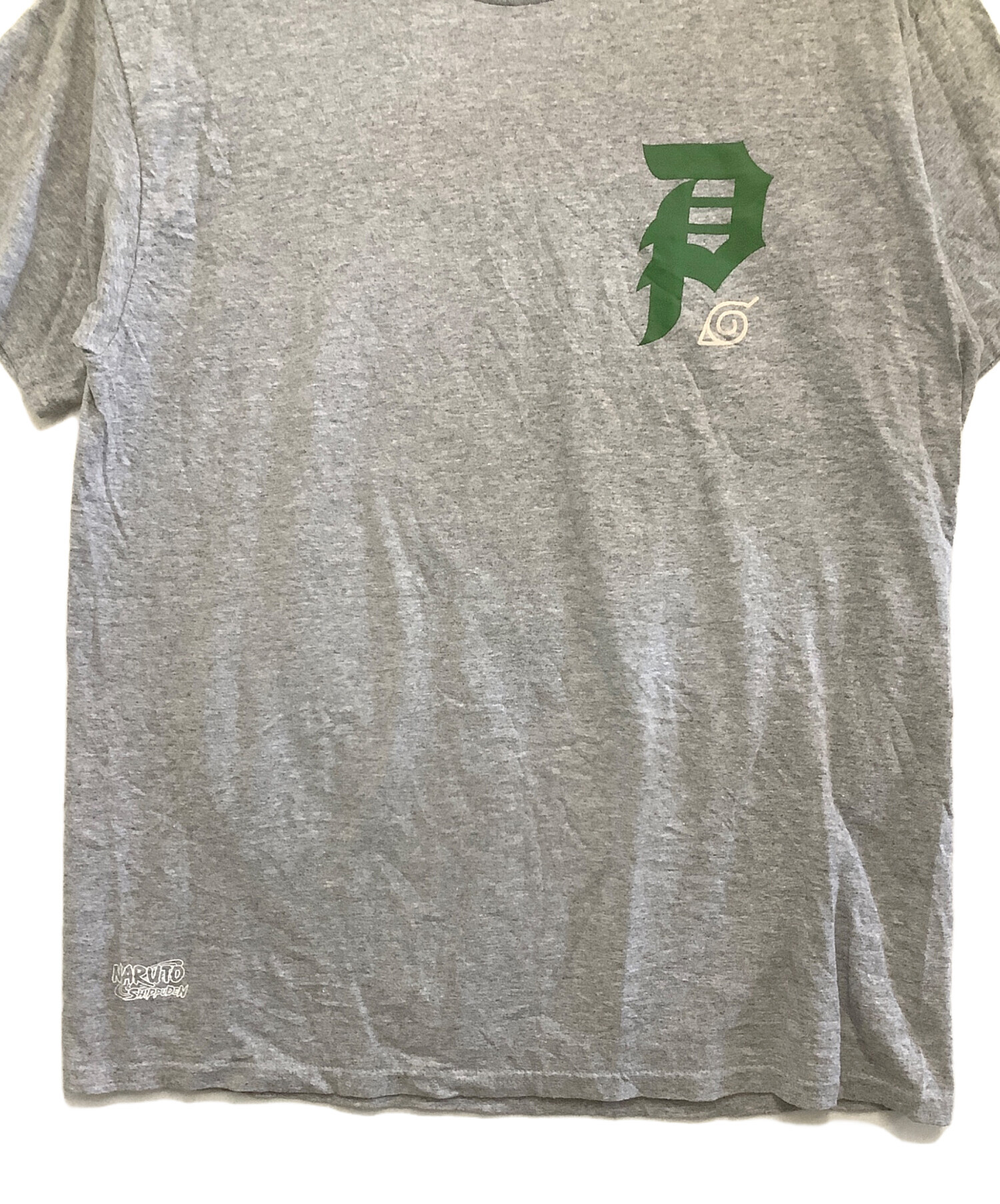 中古・古着通販】NARUTO (ナルト) 半袖Tシャツ ミナト/古着 グレー