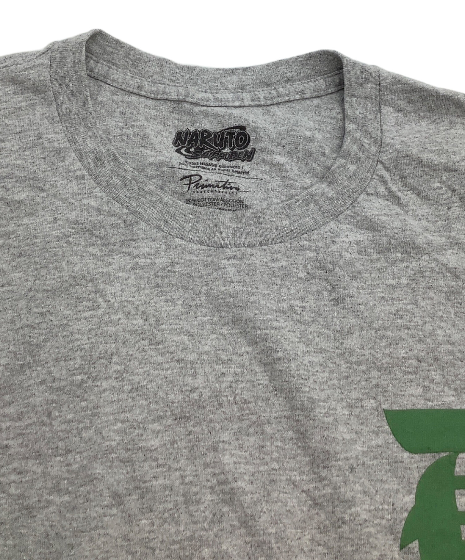 中古・古着通販】NARUTO (ナルト) 半袖Tシャツ ミナト/古着 グレー