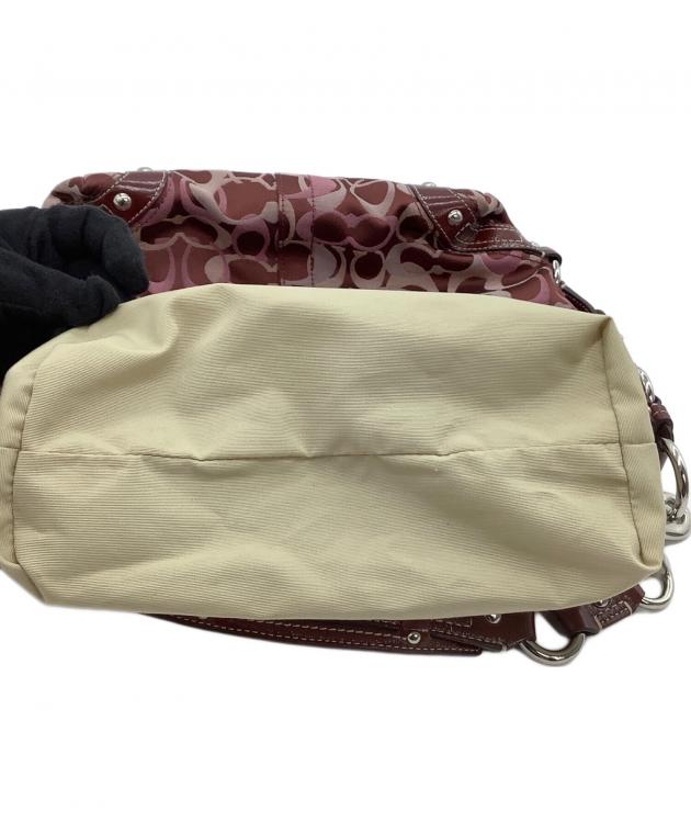 中古・古着通販】COACH (コーチ) ワンショルダーバッグ シグネチャー