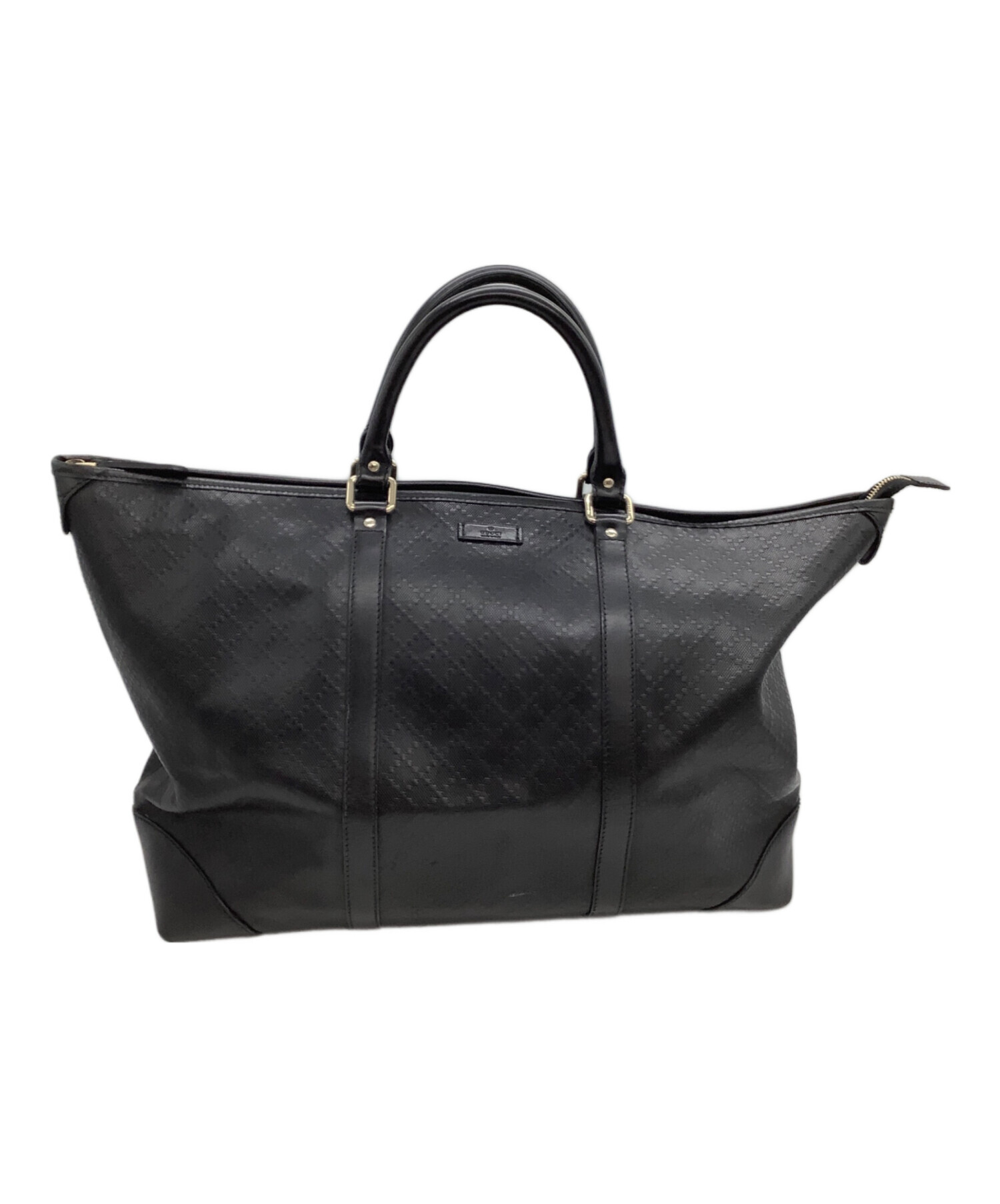 中古・古着通販】GUCCI (グッチ) トートバッグ ディアマンテ ブラック