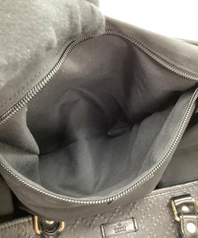 中古・古着通販】GUCCI (グッチ) トートバッグ ディアマンテ ブラック