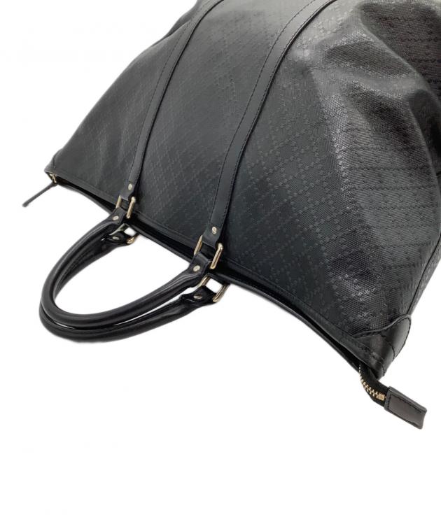 中古・古着通販】GUCCI (グッチ) トートバッグ ディアマンテ ブラック