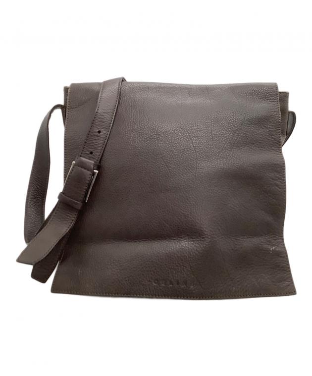 【値下げ依頼可能】CELINE メッセンジャーバック 中古・古着通販】CELINE (セリーヌ) レザーメッセンジャーバッグ