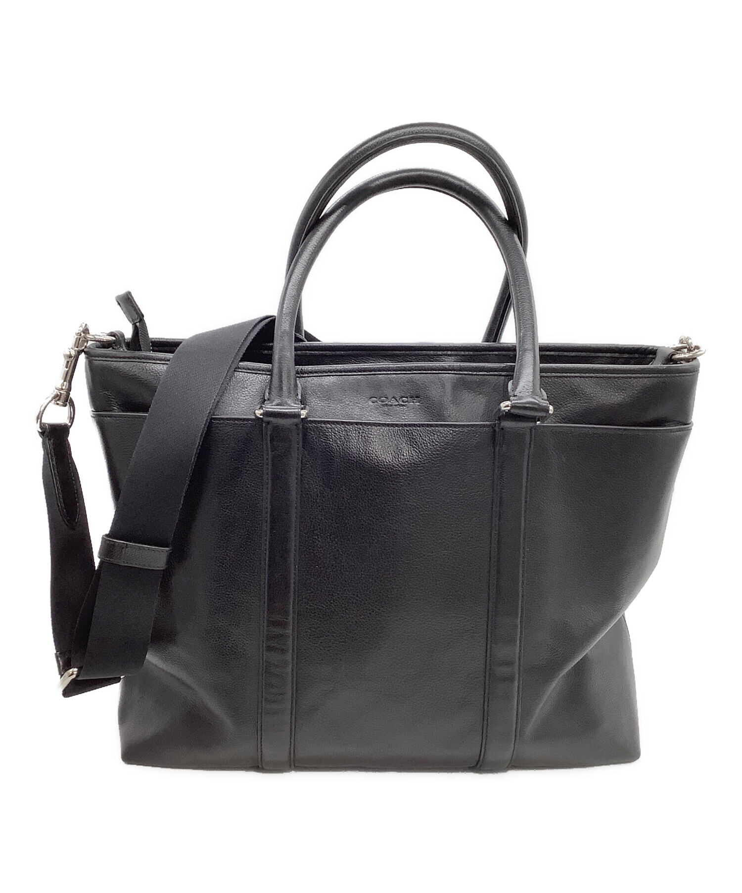 中古・古着通販】COACH (コーチ) トートバッグ ブラック｜ブランド