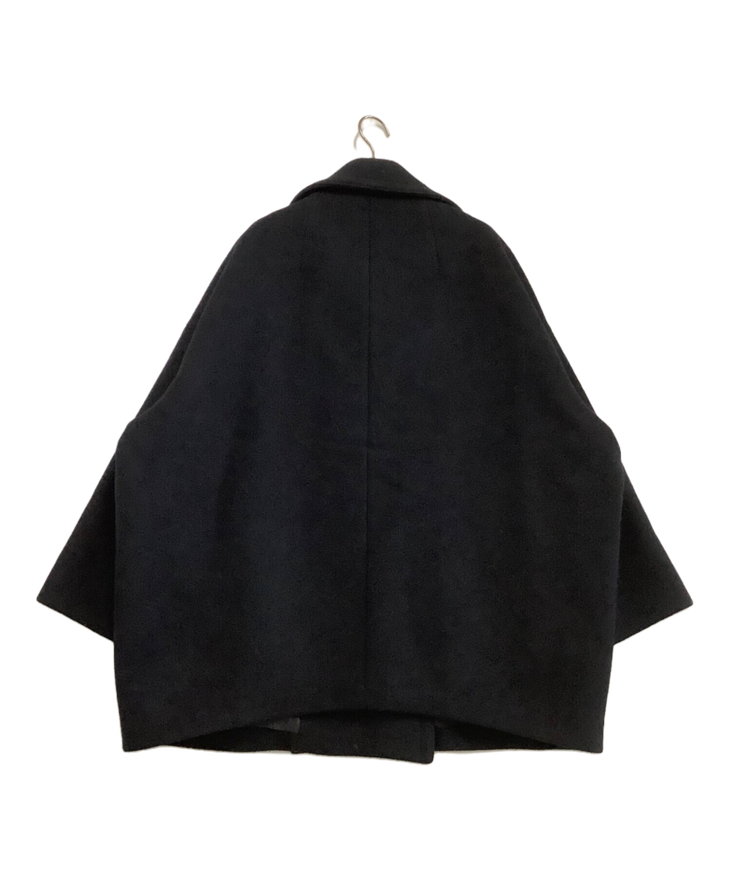 中古・古着通販】Noble (ノーブル) Pコート ブラック サイズ:表記なし