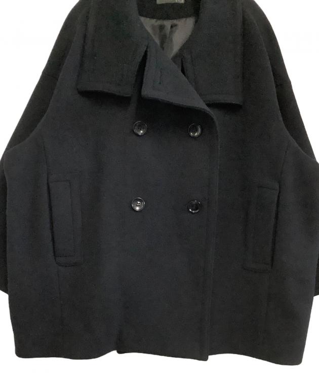 中古・古着通販】Noble (ノーブル) Pコート ブラック サイズ:表記なし