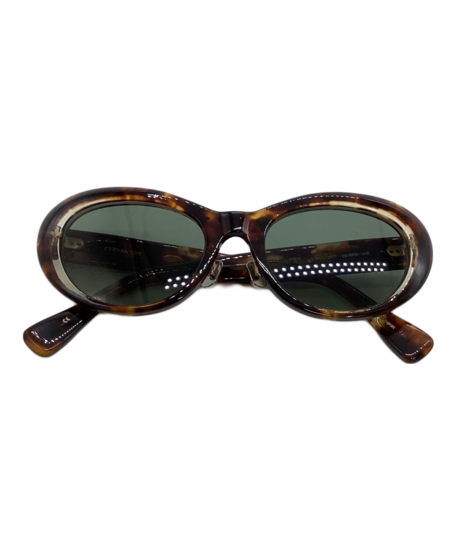 EYEVAN 7285 アイヴァン７２８５ メガネ  茶 【古着】【中古】【送料無料】 中古・古着通販】EYEVAN 7285 (アイヴァン 7285) サングラス 757