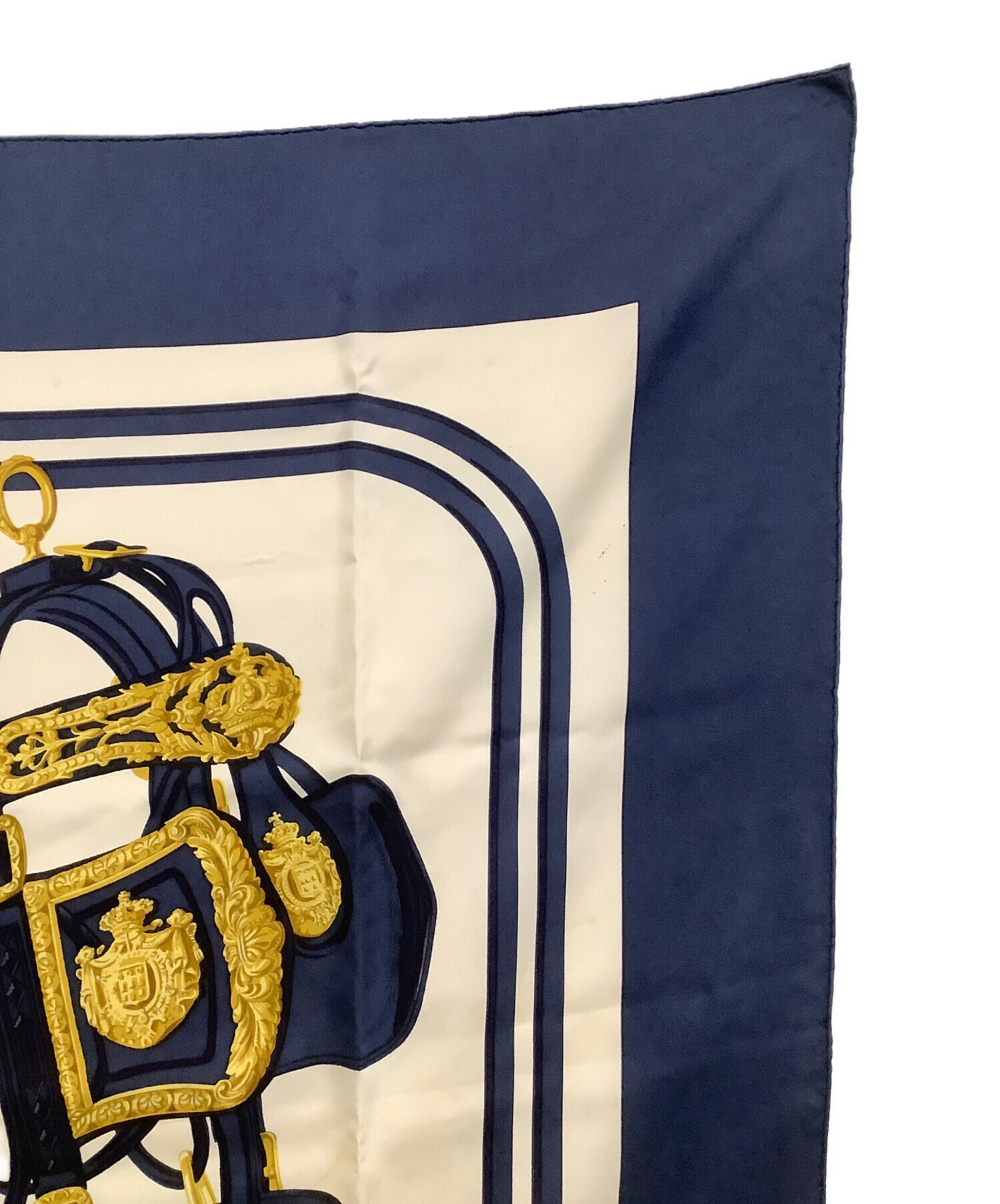 中古・古着通販】HERMES (エルメス) シルクスカーフ カレ90 BRIDES de