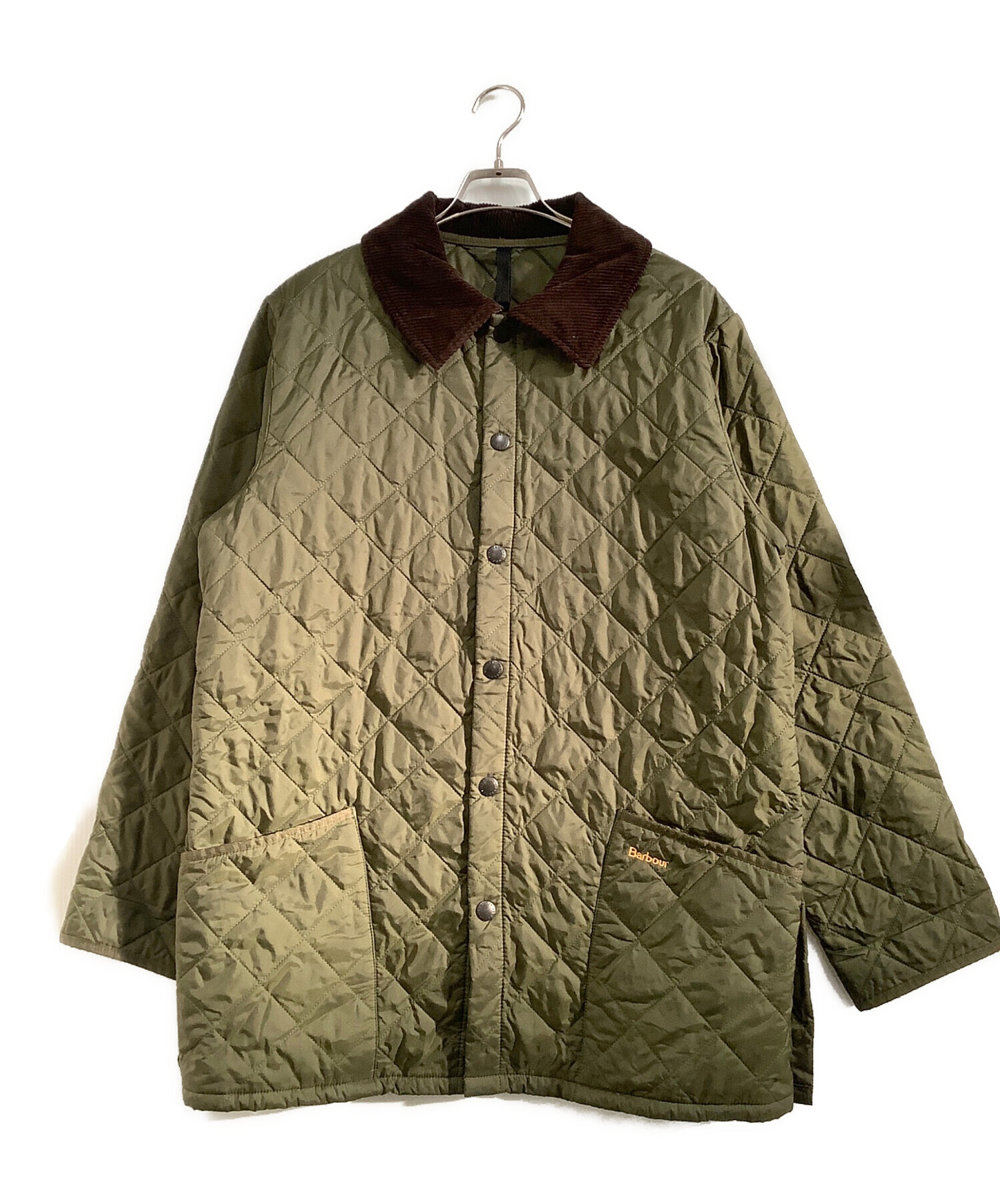 中古・古着通販】Barbour (バブアー) キルティングジャケット グリーン