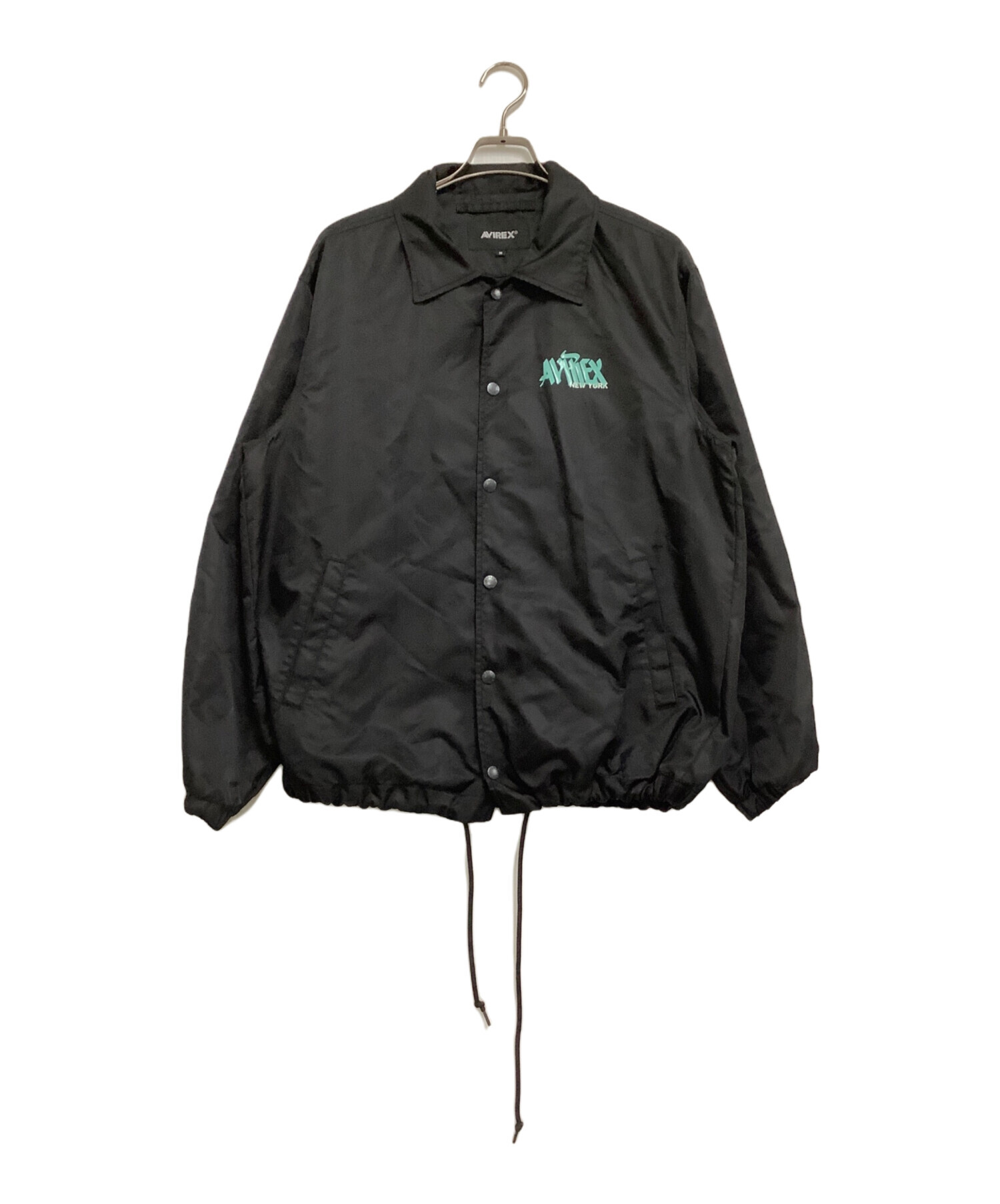 中古・古着通販】AVIREX (アヴィレックス) コーチジャケット ブラック