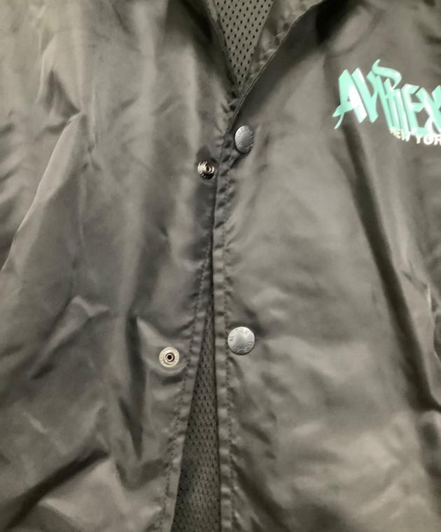 ニックネームAVIREX コーチジャケット 中古・古着通販】AVIREX (アヴィレックス) コーチジャケット ブラック