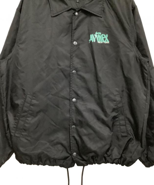 ニックネームAVIREX コーチジャケット 中古・古着通販】AVIREX (アヴィレックス) コーチジャケット ブラック