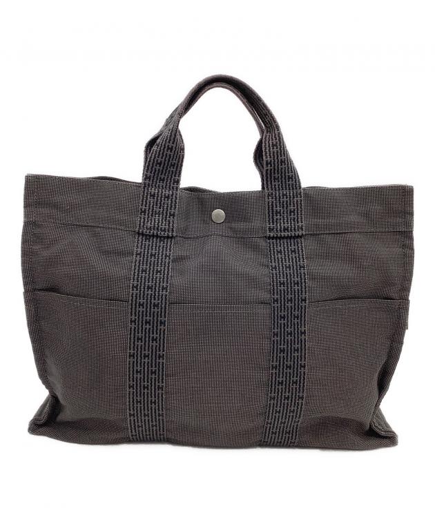 HERMES (エルメス) エールラインハンドバッグ メンズ ハンドバッグ 中古 中古・古着通販】HERMES (エルメス) ハンドバッグ エールライン