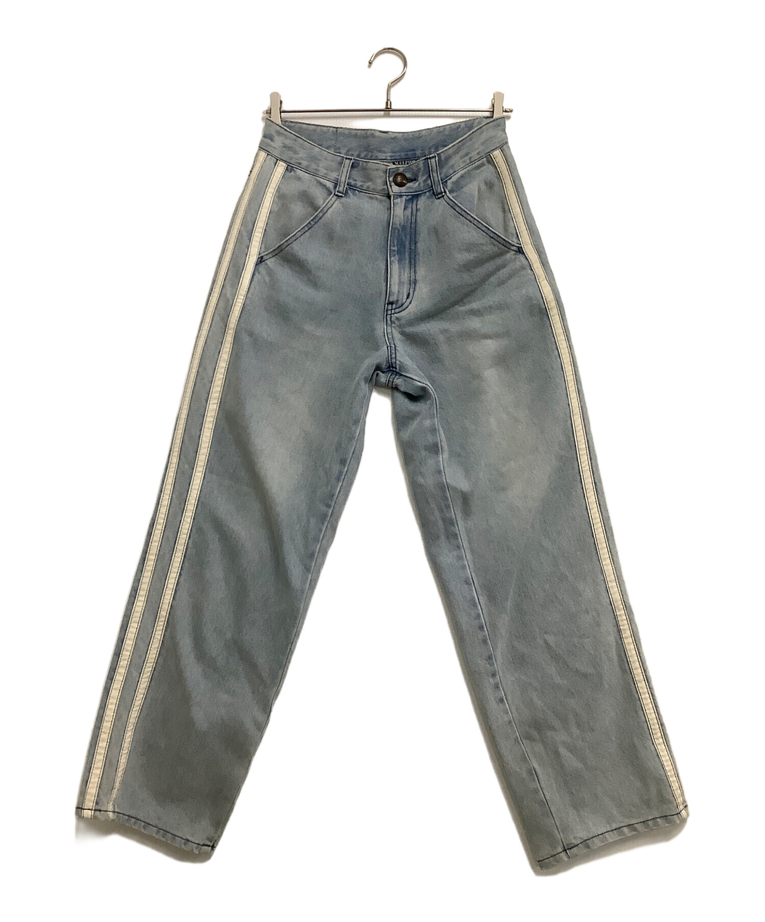 SCULPTOR パンツ 中古・古着通販】sculptor (スカルプター) デニムパンツ Straight Line